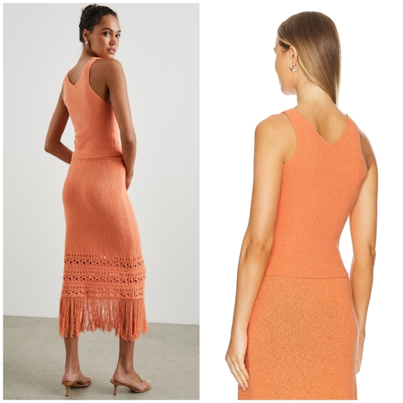Rails Ally Tank & Kaja Skirt Set In Persimmon - Picture 2 of 16